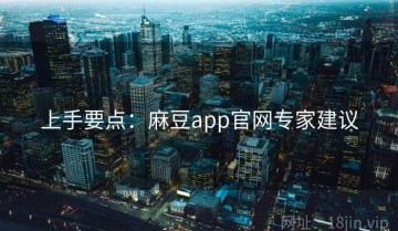 上手要点：麻豆app官网专家建议