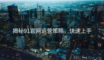 揭秘91官网运营策略，快速上手