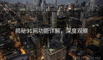 揭秘91网功能详解，深度观察