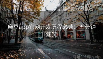 麻豆app官网开发历程必读！五分钟速览
