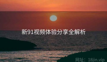 新91视频体验分享全解析