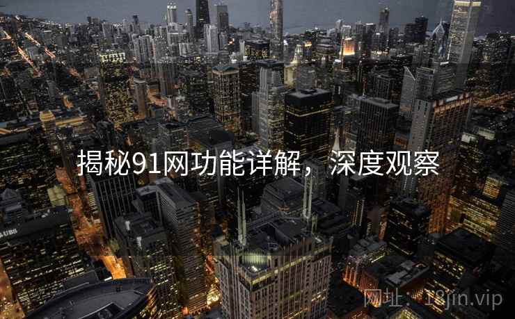 揭秘91网功能详解，深度观察