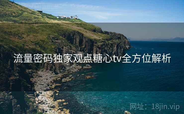 流量密码独家观点糖心tv全方位解析
