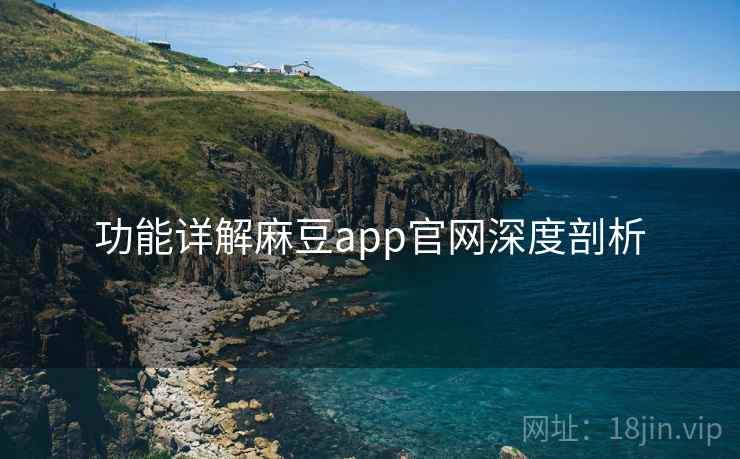 功能详解麻豆app官网深度剖析