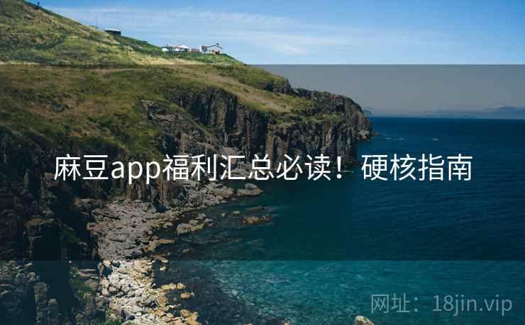 麻豆app福利汇总必读！硬核指南