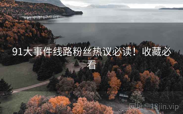 91大事件线路粉丝热议必读！收藏必看